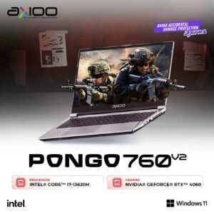 Axioo Laptop Gaming Pongo 760 v2 Intel i7-13620H/16GB/512GB/RTX 4060/FHD IPS 144Hz -Windows 11 Home