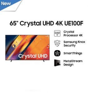 Samsung 65" Crystal UHD 4K UE100F Smart TV | UA65UE100FKXXD