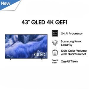 Samsung Smart TV 43" QLED 4K QEF1 | QA43QEF1AKXXD