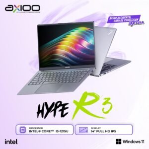 Axioo Laptop Hype R3 Intel i3-1215U/12GB/256GB/FHD+ IPS - Windows 11 Home