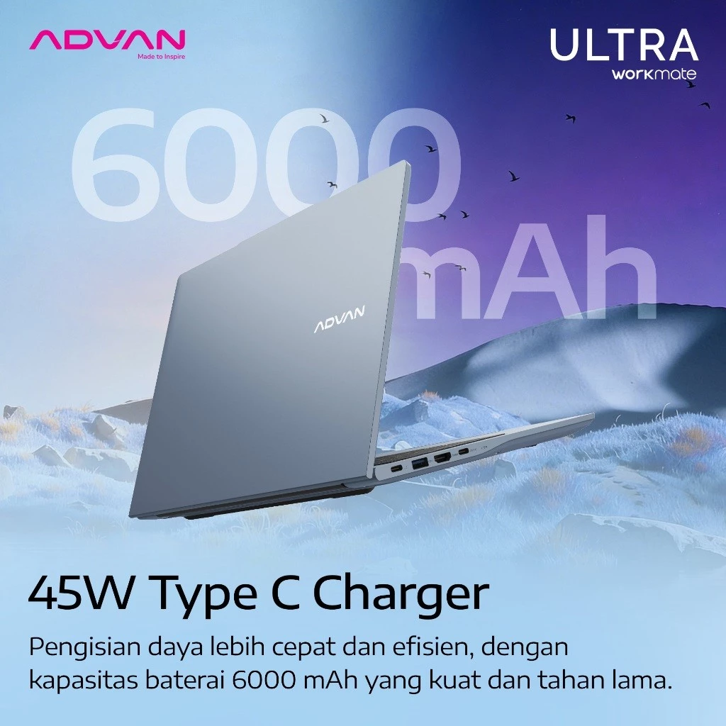 ADVAN LAPTOP WORKMATE ULTRA - Gambar 6