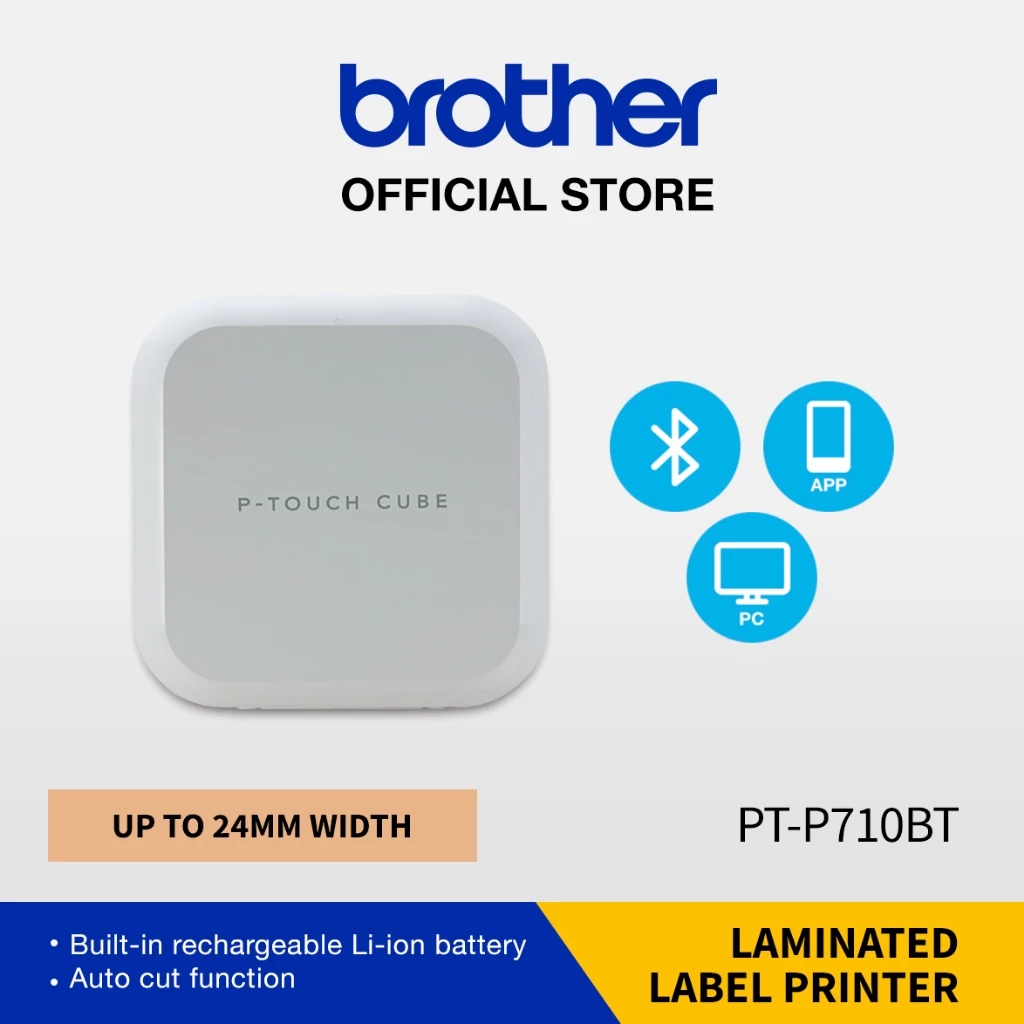 Printer Label Brother P-Touch PT-P710BT Bluetooth - Gambar 3