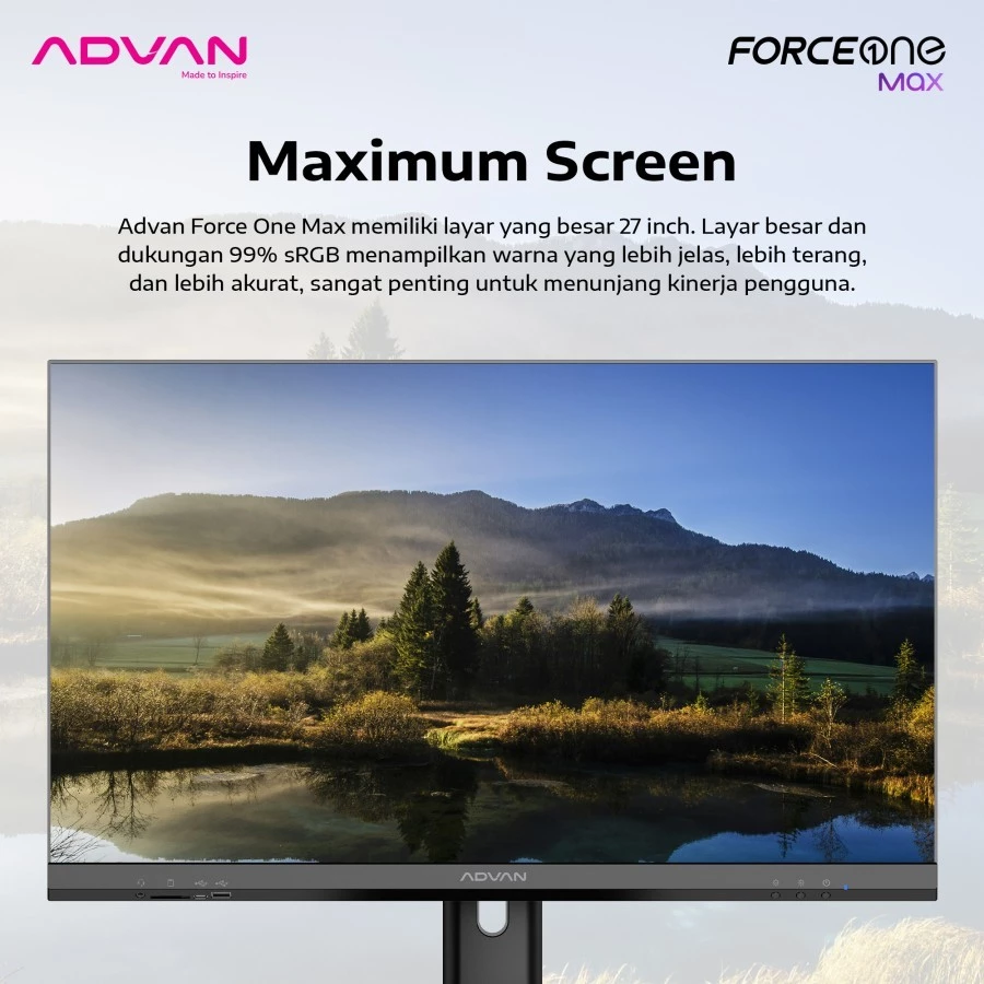 Advan AIO Force One MAX AIO Intel Core i5 - Gambar 3