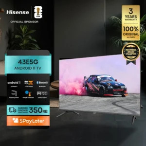 Hisense 43E5G Android TV 43" FHD Bazelless Voice Control - Dolby & DTS Virtual:X