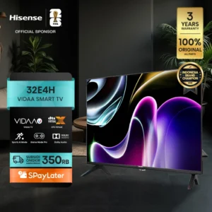 Hisense 32E4H Vidaa Smart Digital TV 32" HD Bezelles & Dolby Audio