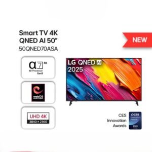LG Smart TV 4K 50 inci QNED AI 70