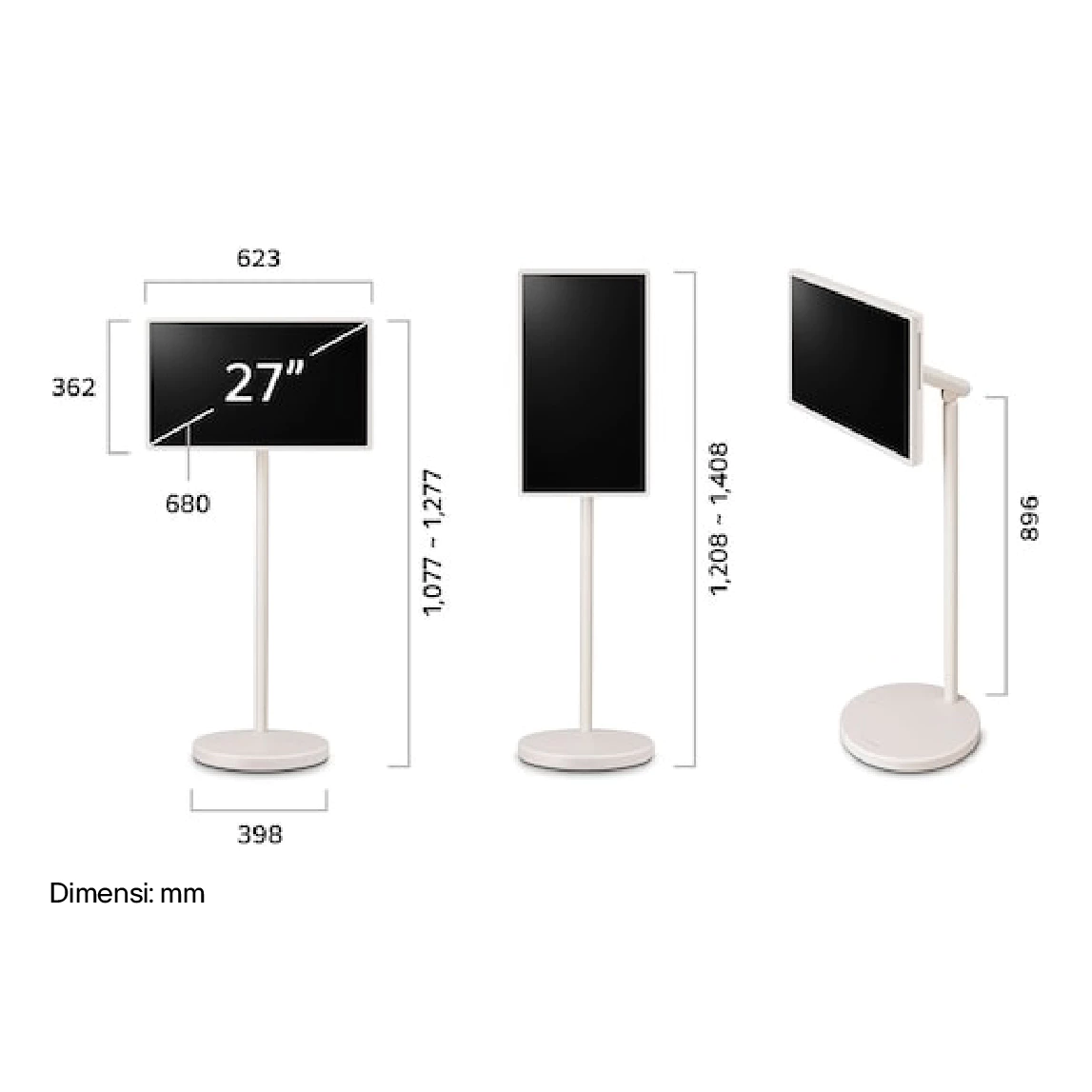 LG StanbyME 2 Super Portable Touch Screen 27 inch - Gambar 3