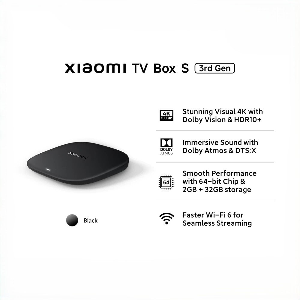 Xiaomi TV Box S (3rd Gen)