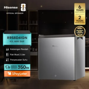 Hisense Kulkas RR58D4IGN 42L