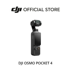DJI Osmo Pocket 4 Creator Combo | 1″ CMOS & 4K/240fps | 107GB Built-In Storage