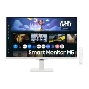 Samsung Smart Monitor 27" M5 FHD Smart TV Apps White - LS27FM501EEXXD