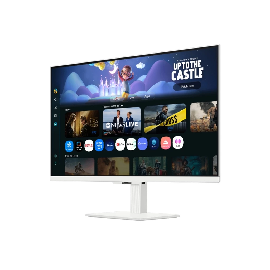 Samsung Smart Monitor 27" M5 FHD Smart TV Apps White - LS27FM501EEXXD - Gambar 4