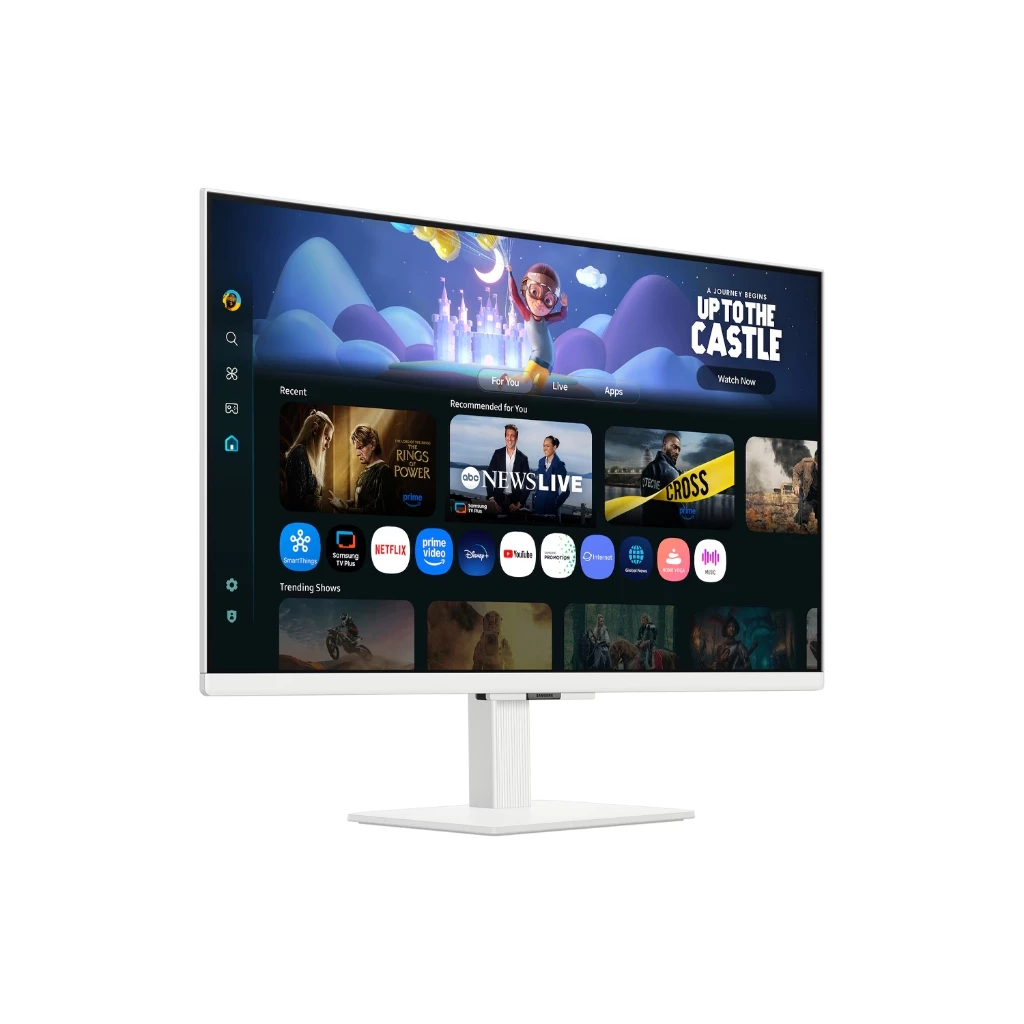 Samsung Smart Monitor 27" M5 FHD Smart TV Apps White - LS27FM501EEXXD - Gambar 5