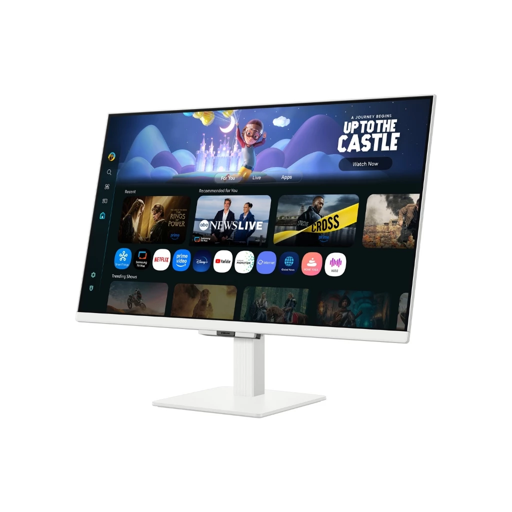 Samsung Smart Monitor 27" M5 FHD Smart TV Apps White - LS27FM501EEXXD - Gambar 8