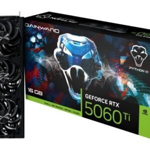Gainward GeForce RTX 5060 Ti PYTHON III 16GB GDDR7 Graphic Card - Garansi Resmi 3 Tahun