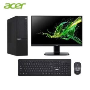 PC Desktop Acer Veriton X Core i3-13100 RAM 8GB SSD 512GB Win 11 + Monitor & Aksesoris (Garansi Resmi)