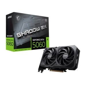MSI GeForce RTX 5060 SHADOW 2X 8GB GDDR7 OC Graphic Card - Garansi Resmi 3 Tahun