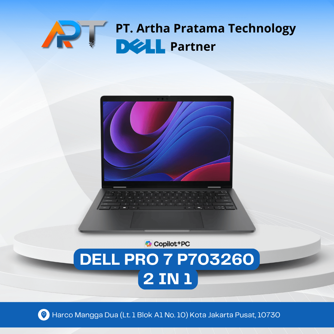 Dell Pro 7 13 2 in 1 P703260 - Gambar 3