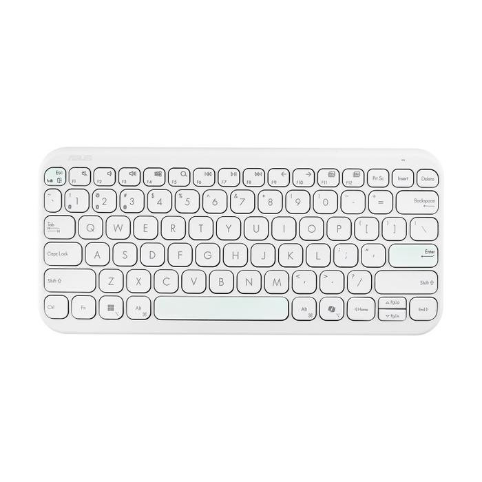 ASUS Marshmallow Keyboard KW100 – Iridescent White