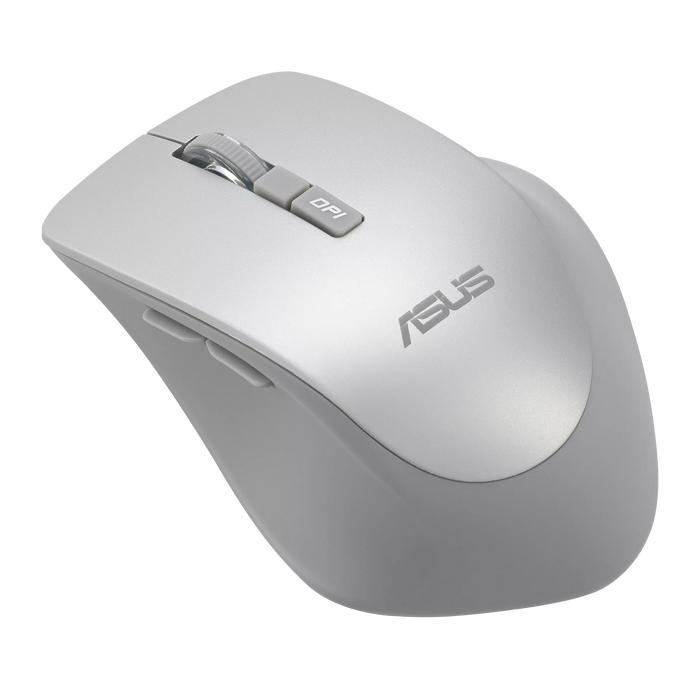 ASUS Wireless Mouse Silent WT425 - Fog Silver - Gambar 2