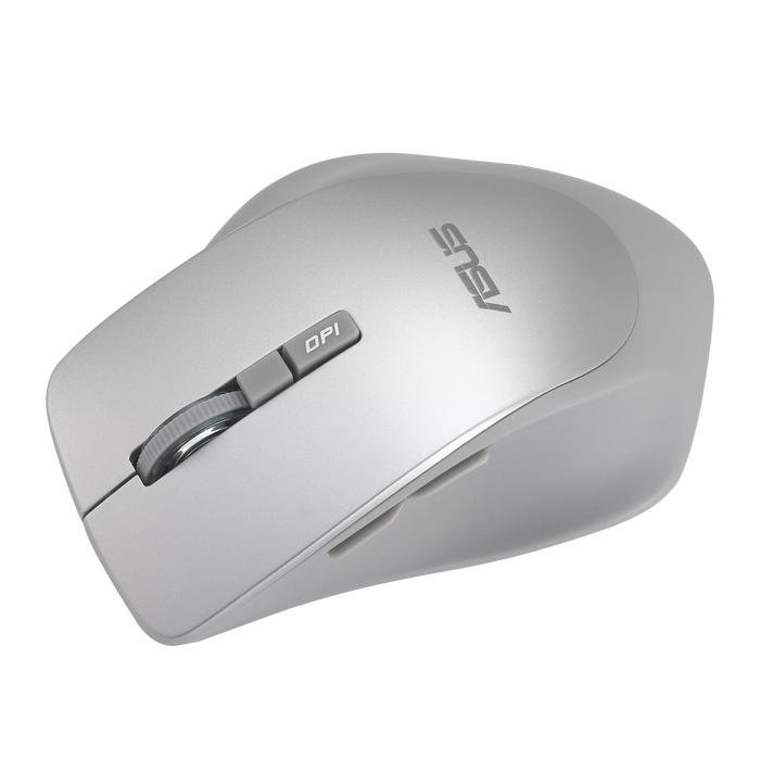 ASUS Wireless Mouse Silent WT425 - Fog Silver - Gambar 4